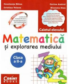 Invatamant primar - Matematica si explorarea mediului. Caietul elevului pentru clasa a II-a