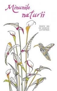 Carti de colorat pentru adulti - Minunile naturii