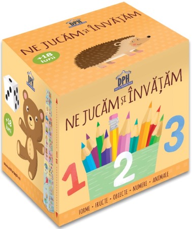 Activitati si jocuri pentru copii - Ne jucam si invatam. Forme, fructe, obiecte, numere, animale