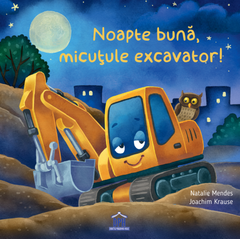 Activitati si jocuri pentru copii - Noapte buna, micutule excavator!