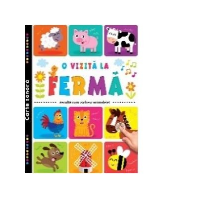 Povesti pentru copii - O vizita la Ferma. Carte sonora