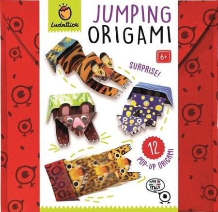 JUCARII SI JOCURI - ORIGAMI SALTARETI-SURPRIZA!