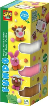 JUCARII SI JOCURI - PLASTILINA CUL LUMIN-ANIMALE FERMA