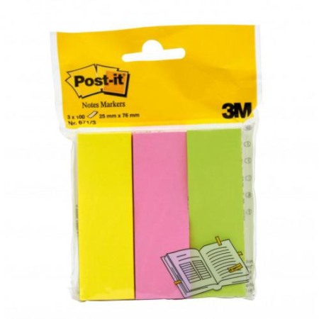 RECHIZITE, BIROTICA SI PAPETARIE - POST-IT 3 CUL  671-3