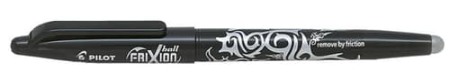 Pilot - Roller Frixion Ball Pilot 0.7 mm varf mediu - negru