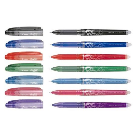 Pilot - Roller Varf Fin, 0.5 mm, Pilot Frixion Point diverse culori (albastru/negru/verde/rosu/violet/bleu/roz)