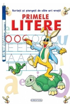 Carte prescolara - Scrieti si stergeti de cate ori vreti! Primele numere