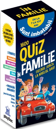 Puzzle si Jocuri - Sunt imbatabil. Quiz in familie