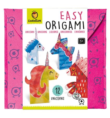 JUCARII SI JOCURI - UNICORNI SET ORIGAMI INCEPATORI