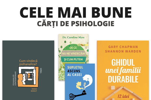 Cele mai bune cărți de psihologie