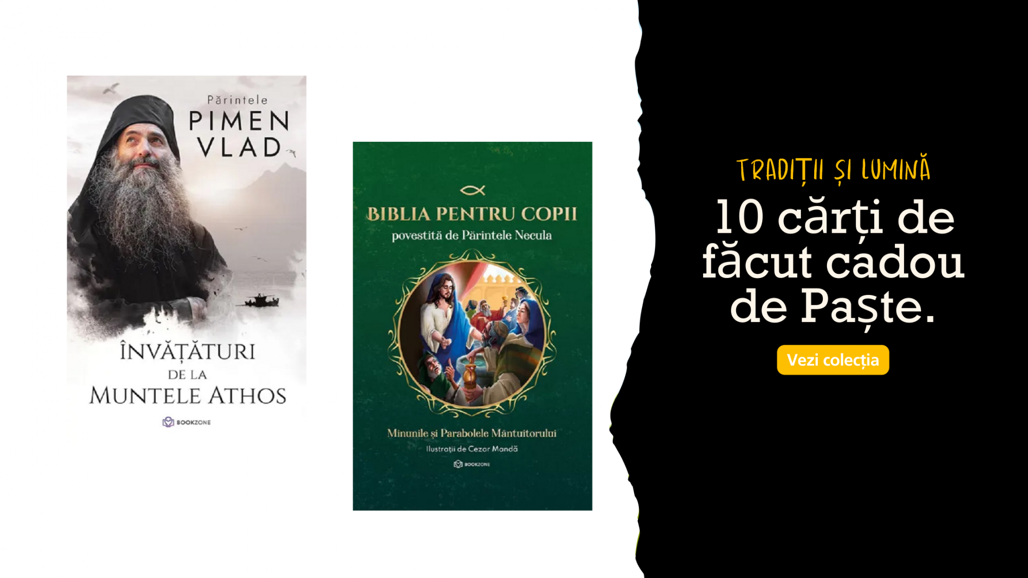 10 cărți de făcut cadou de Paște. Tradiții și lumină