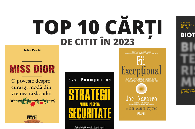 Top 10 cărți de citit în 2023