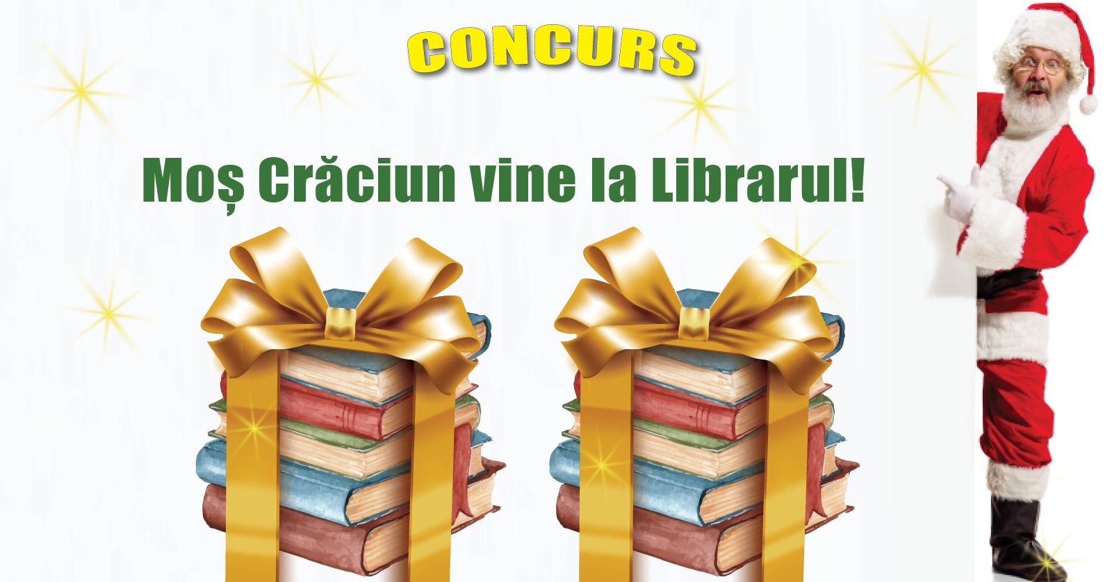 REGULAMENT CONCURS  Mos Craciun vine la Librarul si ii premiaza pe cei mai fideli fani