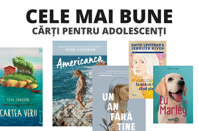 Cele mai bune cărți pentru adolescenți