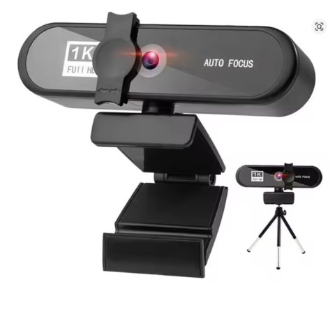 Camere Web - Webcam Full HD 1080P cu autofocus si microfon stereo incorporat