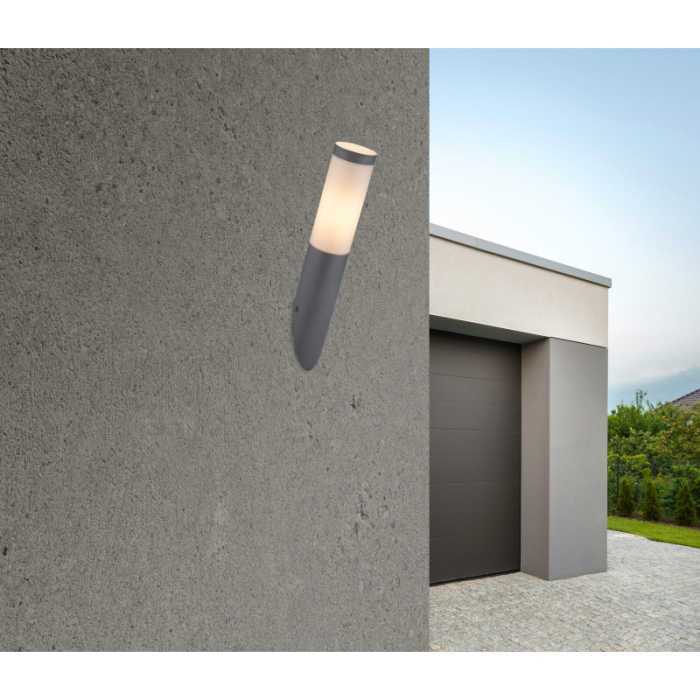 Aplica de exterior Boston, oțel inoxidabil antracit, IP44, 1xE27 [2]