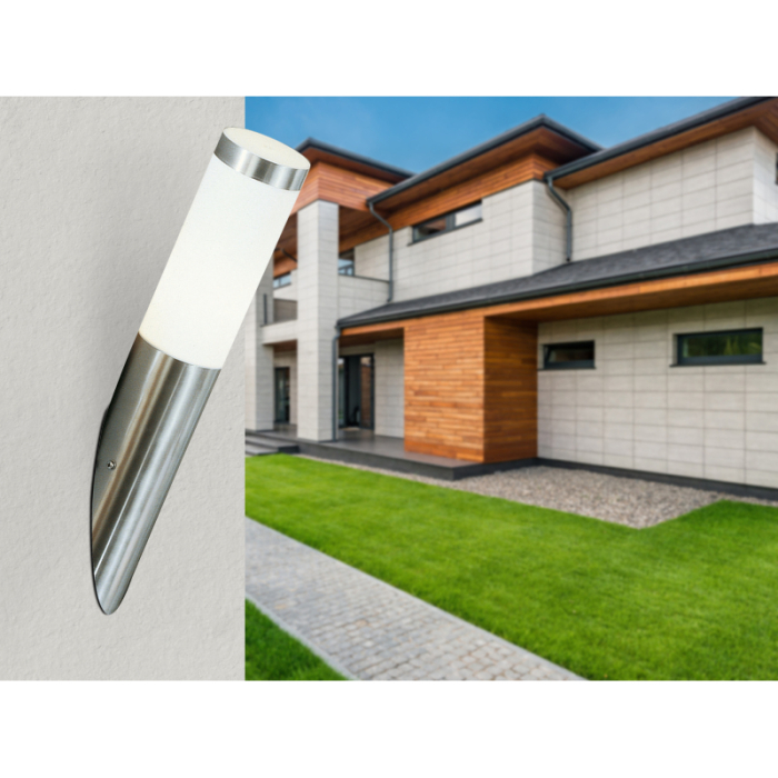 Aplica de exterior Boston, oțel inoxidabil, IP44, 1xE27 [2]