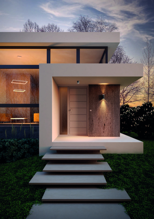 Aplica de exterior Cargo, gri, 2xGU10, 90518 [3]