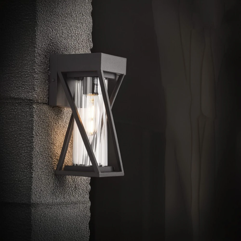 Aplica de exterior Helena, neagra, 1xE27 [2]