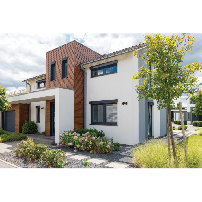 Aplica de exterior Riad, negru mat, 2xGU10 [2]