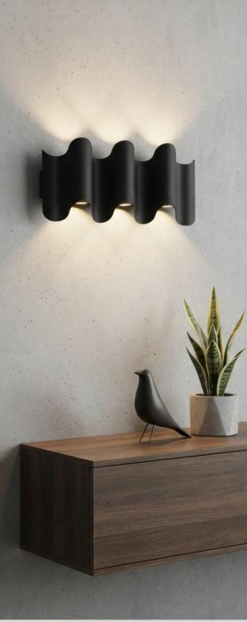 Aplica de perete LED Birdy 5W B, negru, 7W 3000K, KL121084 [2]