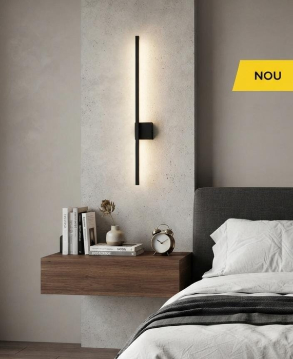 Aplica de perete LED Energo B, negru, 7W CCT 3000K/4000K/6500K, KL141040 [2]