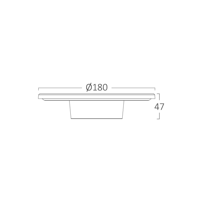 Aplica de perete LED Palermo, gri, 10W, BH07-00182 CCT 3000K/4000K/6500K [5]