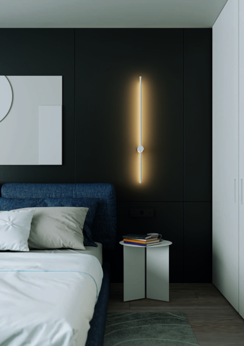 Aplica de perete LED Taboo, alba, 11W 3000K, 01-3123 [2]