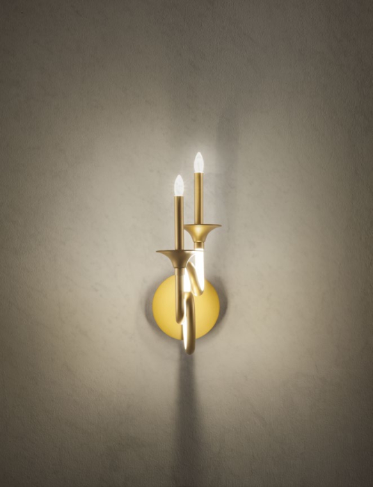 Aplica LED Chateau, auriu, 10W 3000K,  ICH W2 11 [2]