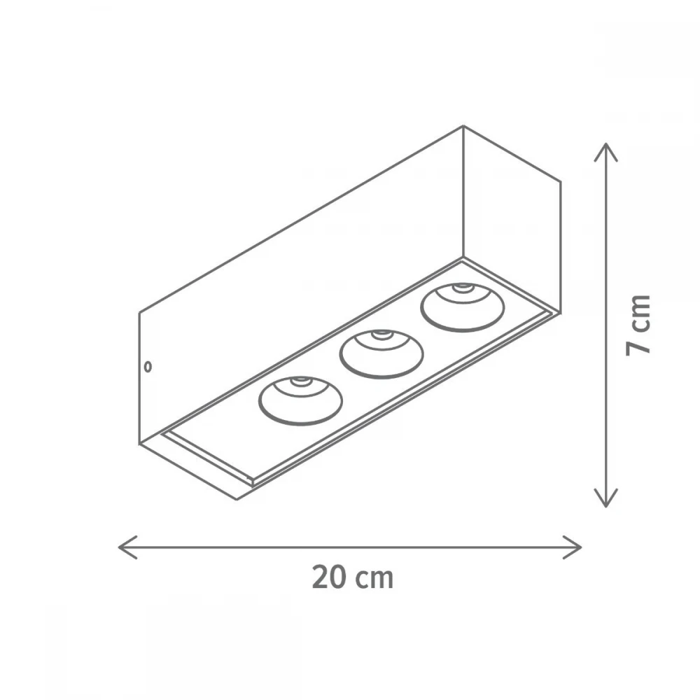 Aplica LED exterior Hunter, 8W 4000K [3]