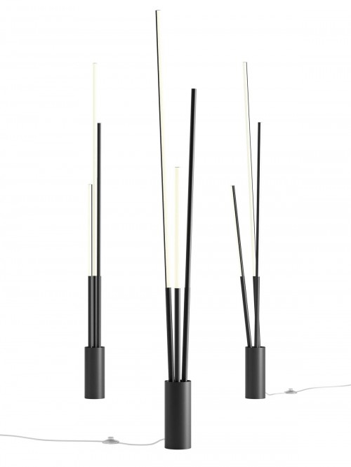 Lampadar LED Herald, negru mat, 36W 01-3978 [2]