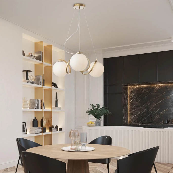 Lustra Kaya, auriu mat, 3xE27 01-4750 [2]