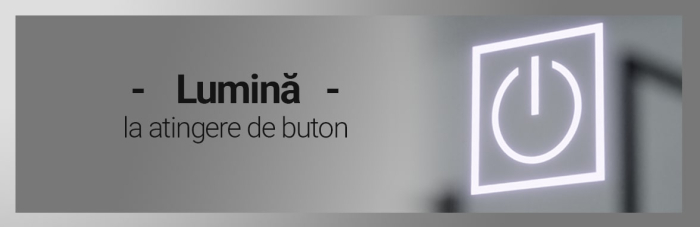 Oglinda LED Ovala Torino Luce Touch, 60x80cm [3]