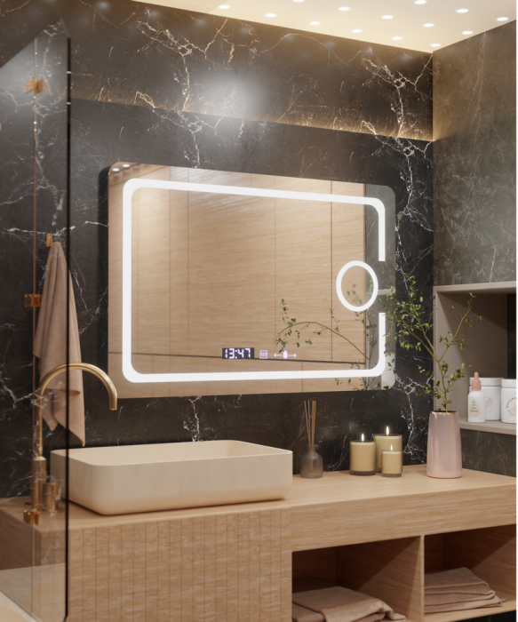 Oglinda LED Rectangulara, Eclat MotionGlow Marcello, 120x80cm [2]