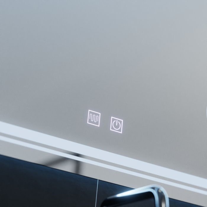 Oglinda LED Rectangulara Magia Essenza Touch, 80x60cm [2]