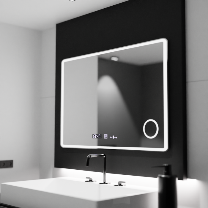 Oglinda LED Rectangulara Riflesso MotionGlow Marcello, 90x75cm [6]