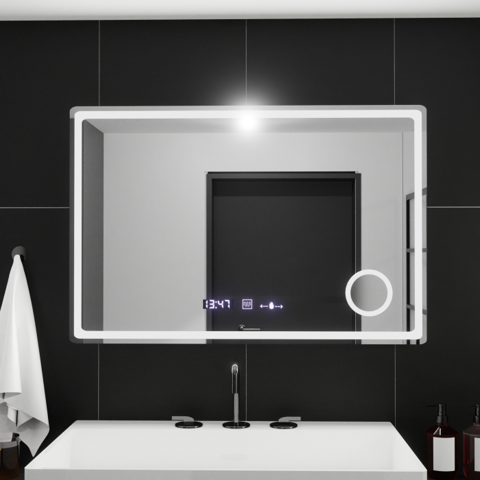 Oglinda LED Rectangulara Riflesso MotionGlow Marcello, 90x75cm [10]