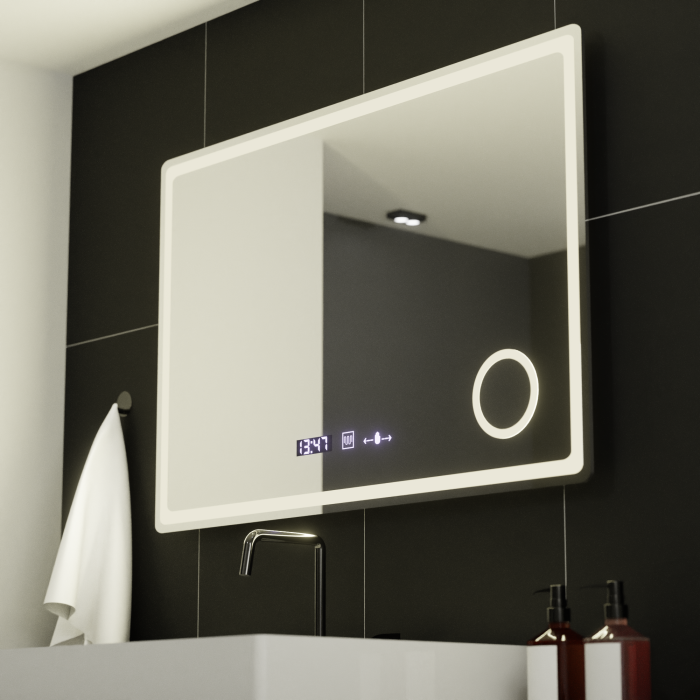 Oglinda LED Rectangulara Riflesso MotionGlow Marcello, 90x75cm [11]