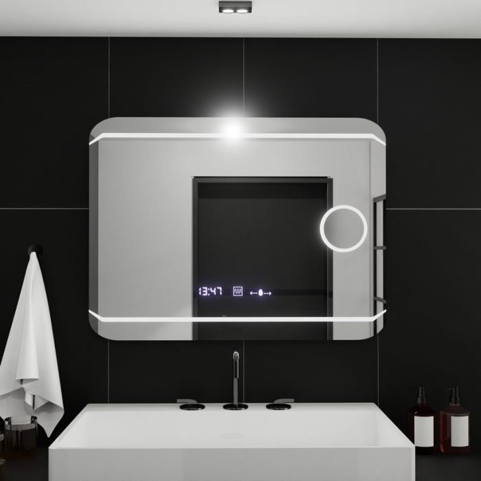 Oglinda LED Rectangulara Stile MotionGlow Marcello, 80x60cm [4]
