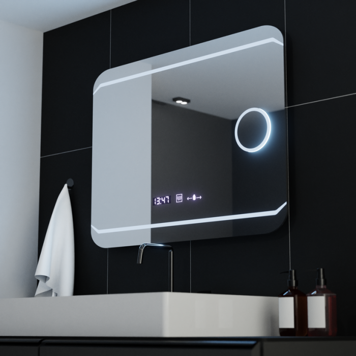 Oglinda LED Rectangulara Stile MotionGlow Marcello, 80x60cm [6]