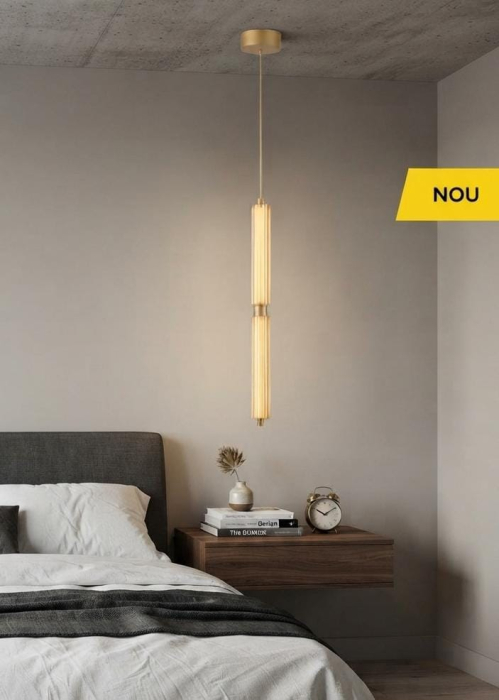 Pendul LED Astro SP2 GD, ambra/auriu, 14W 3000K, KL142116 [2]