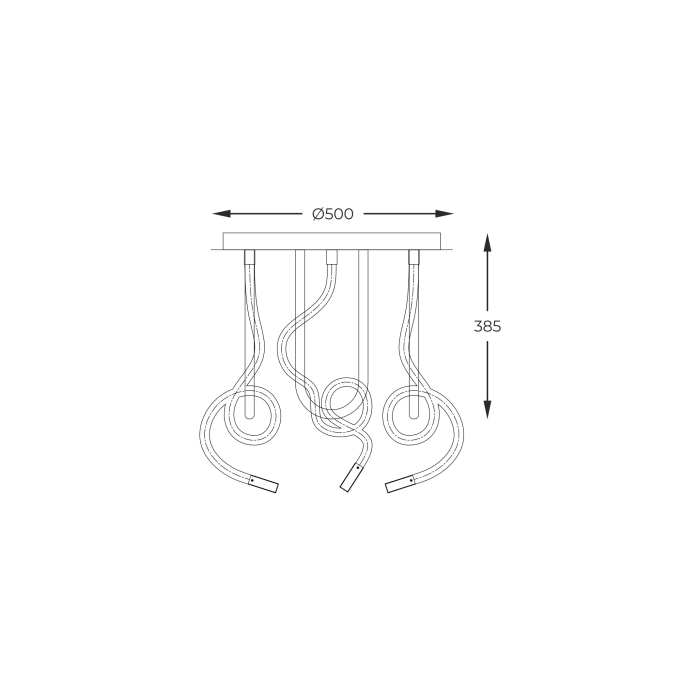 Plafoniera LED Balbo, 45W CCT 3000K/4000K/6000K, 2023573-GD [2]