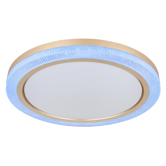 Plafoniera LED Bolly, metal alb/cristale , 20W+RGB 5W , CCT 2700-6500k [5]