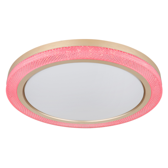 Plafoniera LED Bolly, metal alb/cristale , 20W+RGB 5W , CCT 2700-6500k [3]