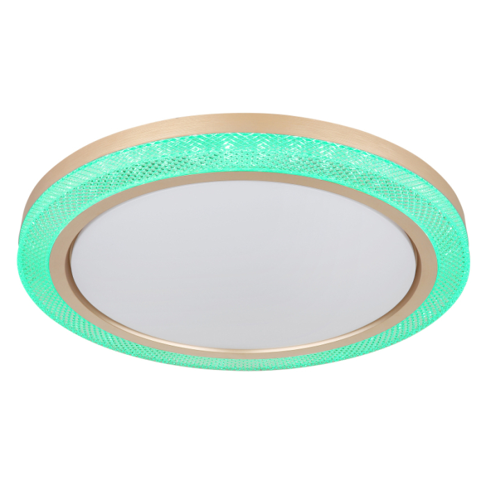 Plafoniera LED Bolly, metal alb/cristale , 20W+RGB 5W , CCT 2700-6500k [4]