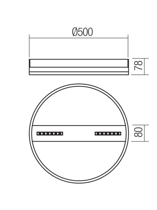 Plafoniera LED Demy, 36W 01-4027 [3]