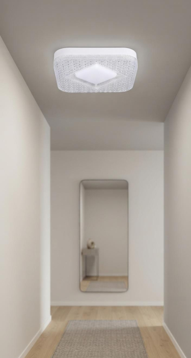 Plafoniera LED Glossy, transparent/alb, 36W 4000K, KL151142 [2]