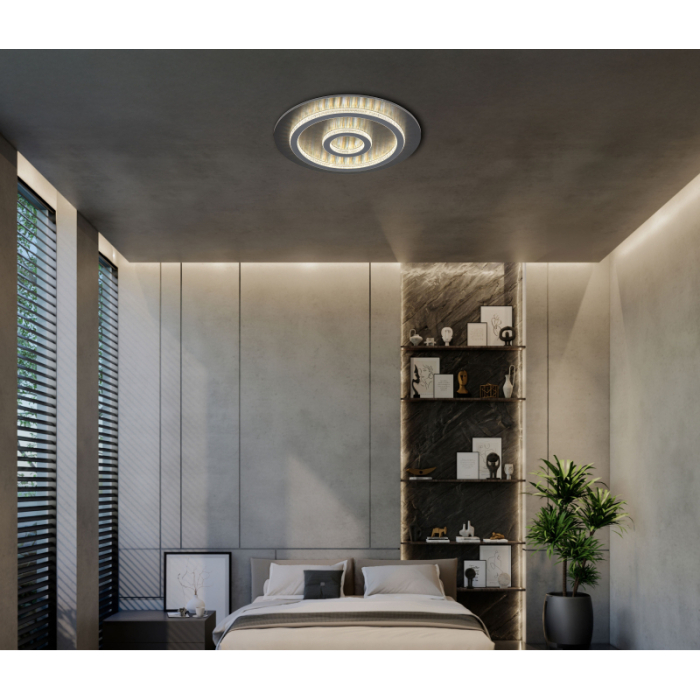 Plafoniera LED Jayden, antracit, 40W CCT 3000K/6500K [2]