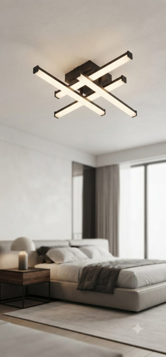 Plafoniera LED Kern PL4, alb/negru, 24W 4000K, KL151177 [2]