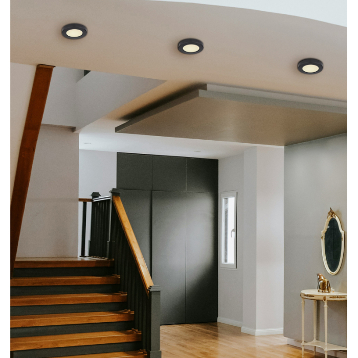 Plafoniera LED Lasse, negru mat, 6W CCT 3000K/4000K/6500K [4]